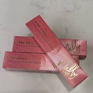 Retail:$24 MALLY Stay Chill High Shine Cooling Lip Gloss NIB- Pick Shade